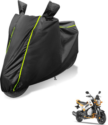 Auto Hub Waterproof Two Wheeler Cover for Honda(Navi, Black)