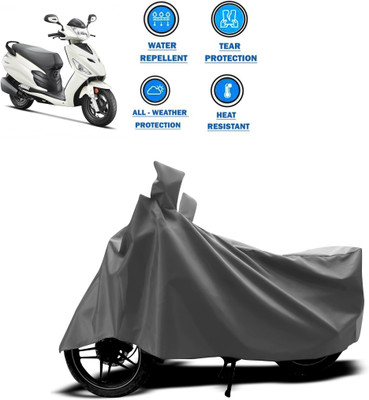 DeepShakshi AUTOMOTIVE Two Wheeler Cover for Hero(Dash, Grey)