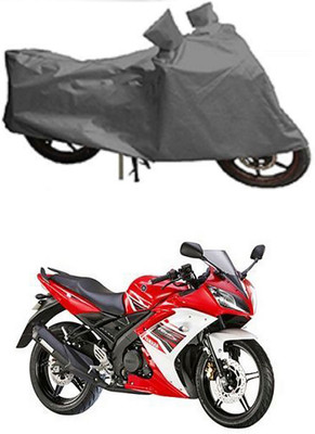 MMSSTAR Waterproof Two Wheeler Cover for Yamaha(YZF R15S, Grey)