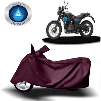 ROYAL AUTO MART Two Wheeler Cover for Royal Enfield(Maroon)