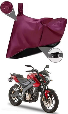 AASHTIK MART Two Wheeler Cover for Bajaj(Pulsar 180NS, Maroon)