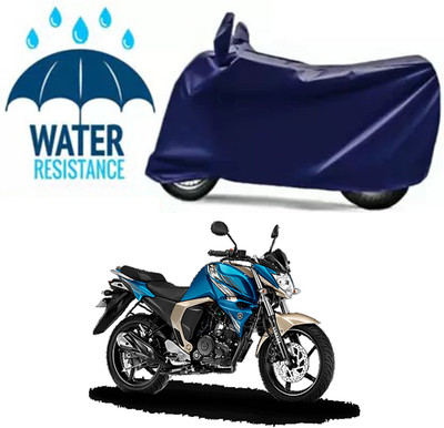 Furious3D Two Wheeler Cover for Yamaha(FZ-FI, Blue)