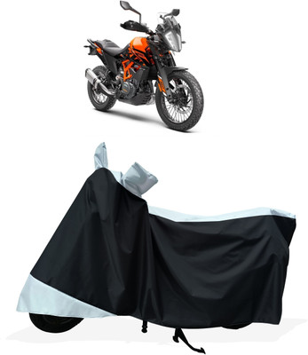 Tricway Two Wheeler Cover for KTM(390 Adventure BS6, White)