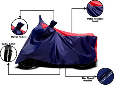 PEDALUP Waterproof Two Wheeler Cover for Ducati, Universal For Bike(Scrambler, Multicolor)
