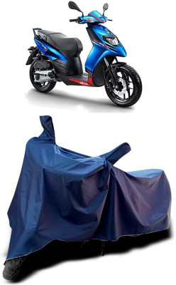 AASHTIK MART Two Wheeler Cover for Aprilia(SR 125, Blue)