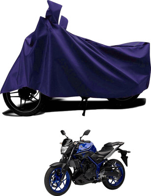 DeepShakshi AUTOMOTIVE Two Wheeler Cover for Yamaha(MT 07 BS6, Blue)