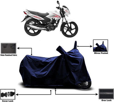 Amexride Two Wheeler Cover for TVS(Sport ES, Blue)