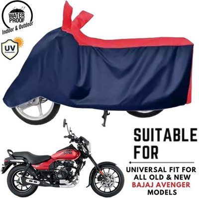 ZAQE Waterproof Two Wheeler Cover for Bajaj(Avenger, Blue, Red)