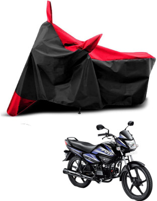 KEDIT Two Wheeler Cover for Hero(Splendor NXG, Red, Black)