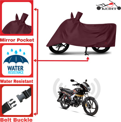 KEDIT Two Wheeler Cover for Mahindra(Centuro BS6, Maroon)