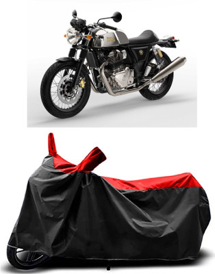Fastak Two Wheeler Cover for Royal Enfield(650GT BS6, Red)