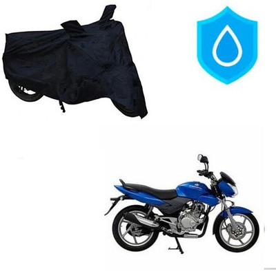 DeepShakshi AUTOMOTIVE Waterproof Two Wheeler Cover for Bajaj(DTS-i, Black)