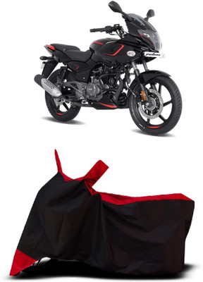 VESMEI Two Wheeler Cover for Bajaj(Pulsar 180NS, Red)