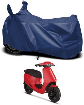 RABABLI Waterproof Two Wheeler Cover for Ola(Blue)