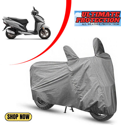 PAGORA Waterproof Two Wheeler Cover for Honda(Dio, Grey)