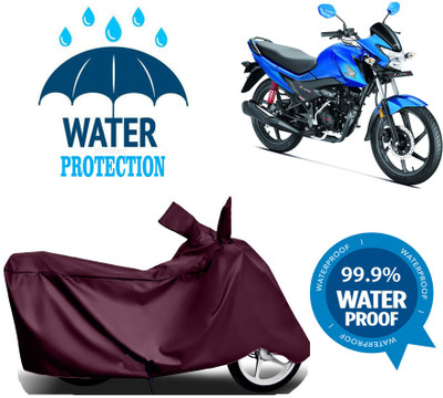 RTS COLLECTIONS Waterproof Two Wheeler Cover for Honda(Livo BS6, Maroon)