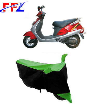 FFZ Two Wheeler Cover for Kinetic(Nova, Black, Green)
