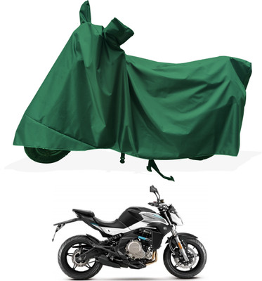 Tricway Two Wheeler Cover for CFMoto(650 NK BS6, Green)