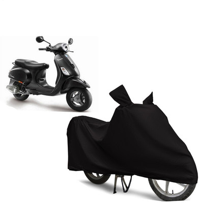 EGAL Waterproof Two Wheeler Cover for Piaggio(BS6, Black)