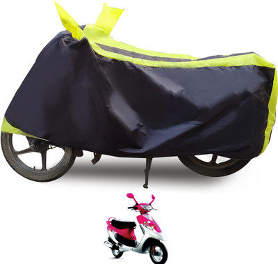Euro Care Waterproof Two Wheeler Cover for TVS(Scooty Pep Plus, Yellow)