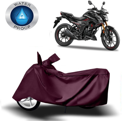 DeepShakshi AUTOMOTIVE Waterproof Two Wheeler Cover for Honda(Hornet 2.0, Maroon)