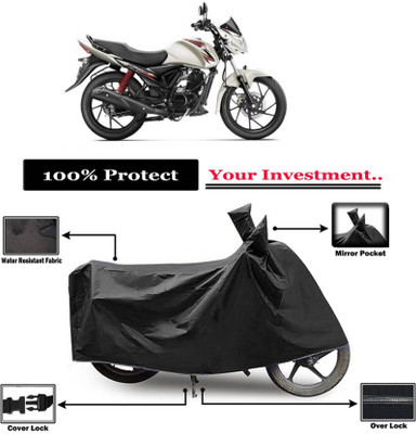 AASHTIK MART Two Wheeler Cover for Suzuki(Sling Shot Plus, Black)