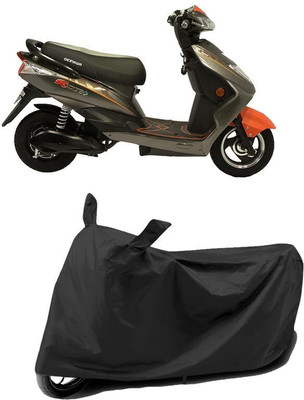 AASHTIK MART Two Wheeler Cover for Okinawa(Ridge Plus, Black)