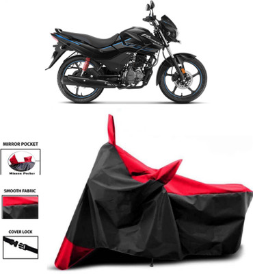 WMIZEXA Two Wheeler Cover for Hero(Passion Pro, Red, Black)