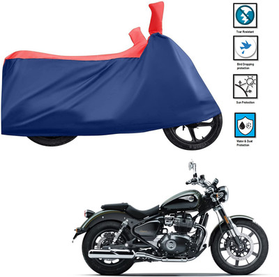 CODOKI Waterproof Two Wheeler Cover for Royal Enfield(Meteor BS6, Red)