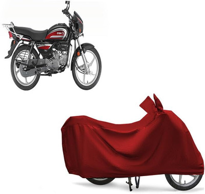 KEDIT Two Wheeler Cover for Universal For Bike(Pleasure, Maroon)