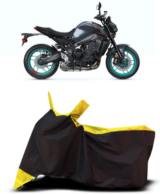 VESMEI Two Wheeler Cover for Yamaha(MT 09, Yellow)