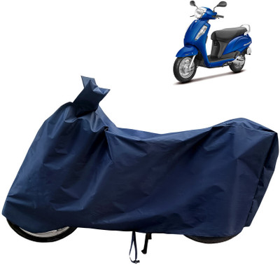 Horseyaart Waterproof Two Wheeler Cover for Suzuki(Access, Blue)