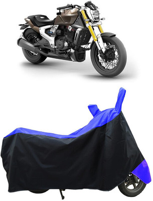 Coxtor Waterproof Two Wheeler Cover for TVS(Zeppelin BS6, Blue)