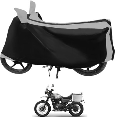 Euro Care Waterproof Two Wheeler Cover for Royal Enfield(Himalayan, Silver)