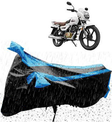 Mdstar Waterproof Two Wheeler Cover for TVS(Radeon, Blue)