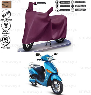 smwzxyu Waterproof Two Wheeler Cover for Hero(Electra, Maroon)