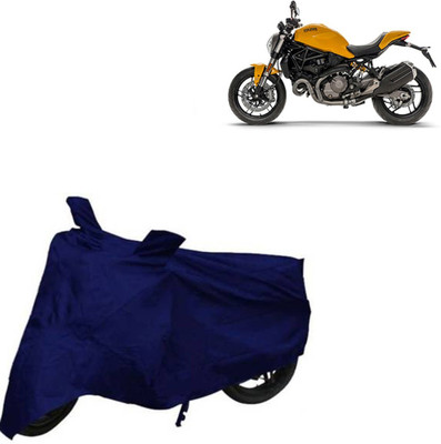 DeepShakshi AUTOMOTIVE Waterproof Two Wheeler Cover for Ducati(Monster 821, Blue)