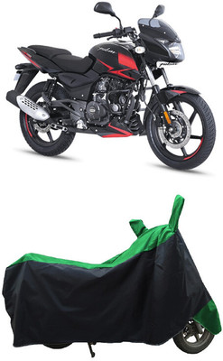Coxtor Waterproof Two Wheeler Cover for Bajaj(Pulsar 180, Green)