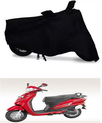 DeepShakshi AUTOMOTIVE Waterproof Two Wheeler Cover for Hero(Moto Corp Duet, Black)