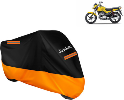 Juvdoxj Waterproof Two Wheeler Cover for Mahindra(Stallio, Orange)