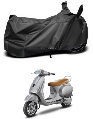 Duffel Two Wheeler Cover for Vespa(Vespa SXL 150, Black)