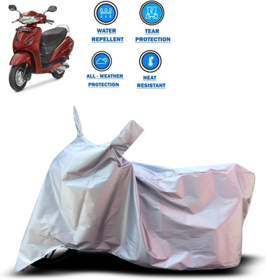 CODOKI Waterproof Two Wheeler Cover for Honda(Activa 4G, Silver)