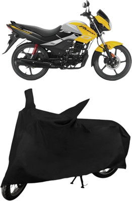 ishika Waterproof Two Wheeler Cover for Hero(Passion Pro, Black)