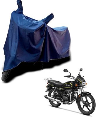 KEDIT Two Wheeler Cover for Hero(Splendor, Blue)