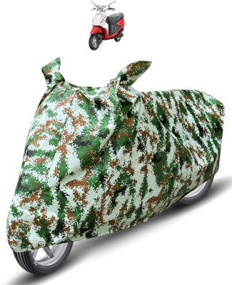 Auto Hub Waterproof Two Wheeler Cover for Hero(Pleasure, Green)
