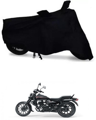 THE REAL ARV Waterproof Two Wheeler Cover for Bajaj(Avenger 400, Black)
