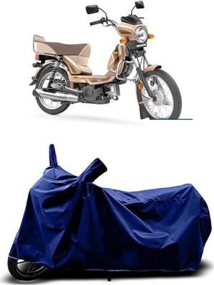 VESMEI Two Wheeler Cover for TVS(XL 100 Heavy Duty, Blue)