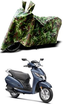 EGAL Waterproof Two Wheeler Cover for Honda(Activa 125, Green)