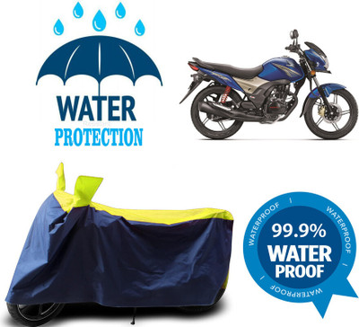 Mdstar Waterproof Two Wheeler Cover for Honda(CB Shine, Multicolor)