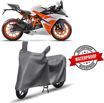APNEK Two Wheeler Cover for KTM(RC 200, Grey)